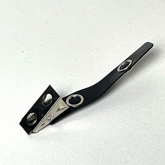 The Unbranded Brand Other - 141 Pack Premium Badge Clips with Black Vinyl Strap & Metal Clip
